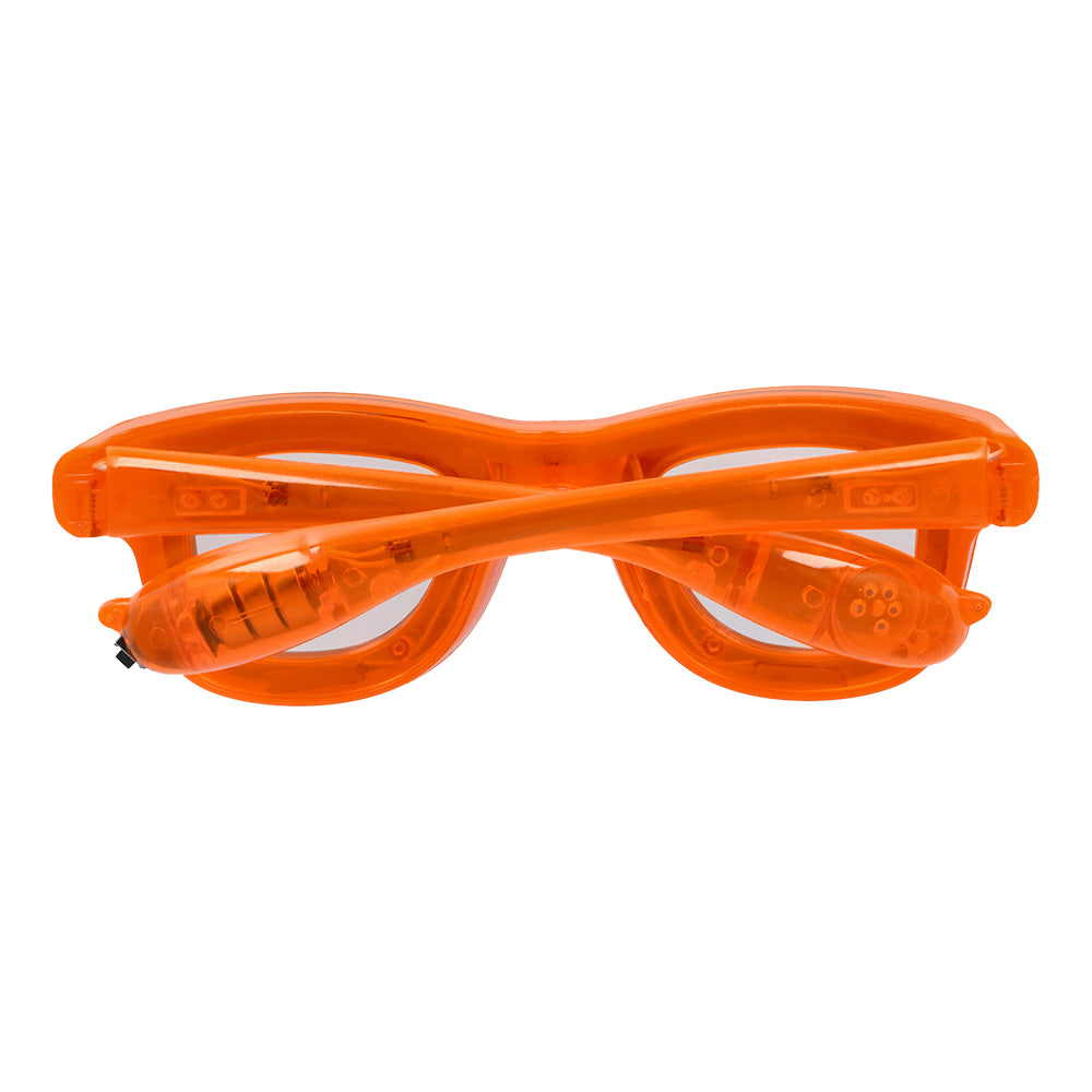 Led Partybril Blink - Oranje