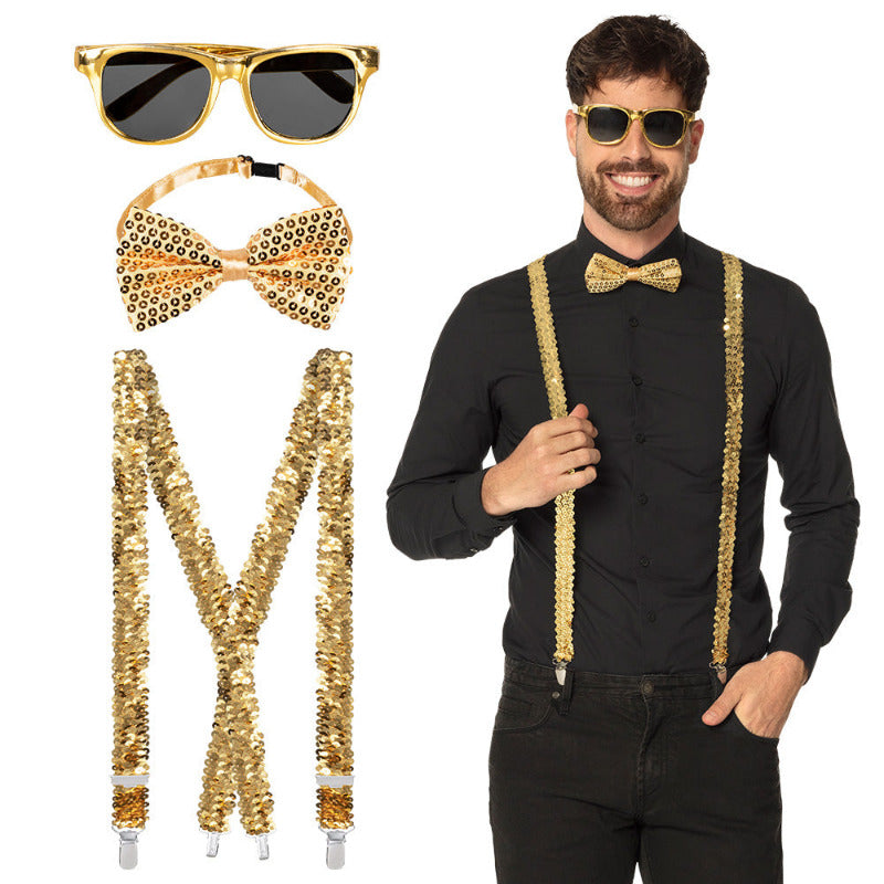 Gouden accessoires set