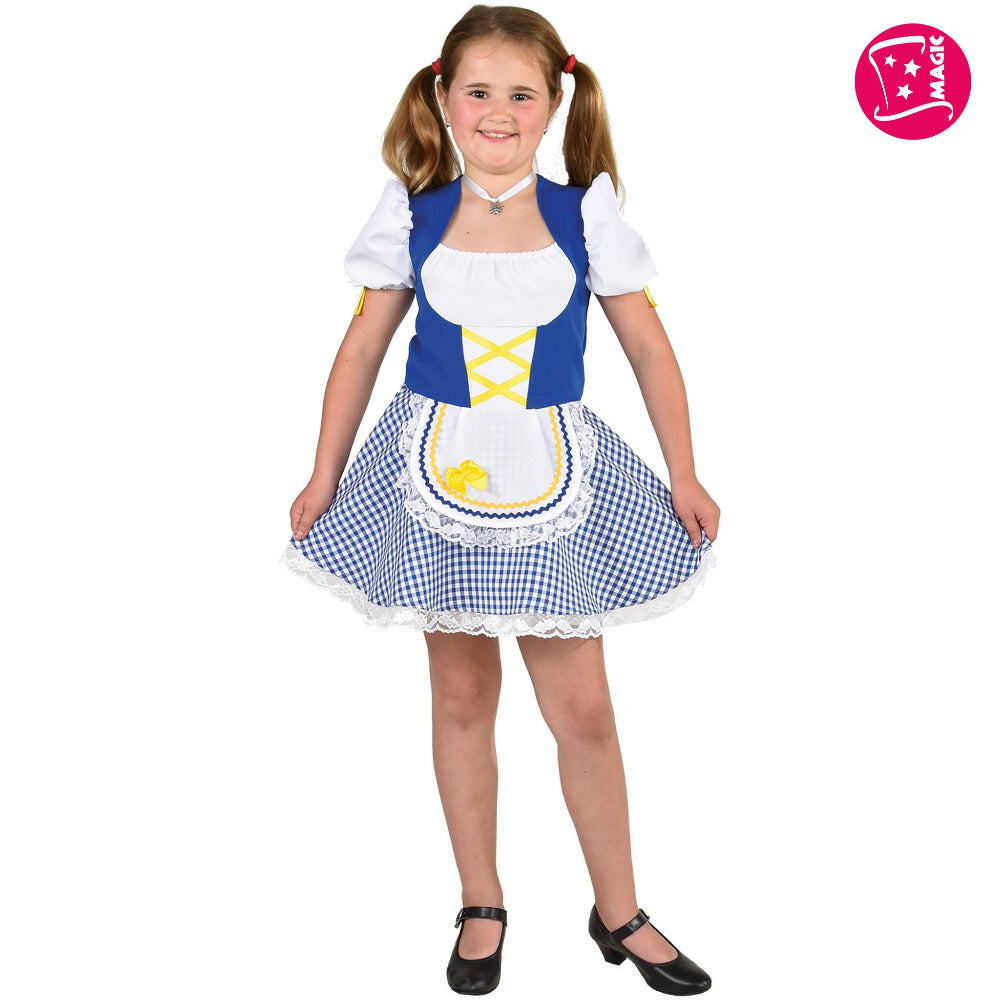 tiroler dirndl jurkje voor kinderen