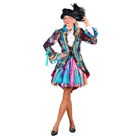 jas global paint voor dames carnaval