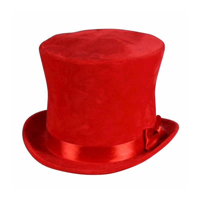 Hoge hoed rood Flair