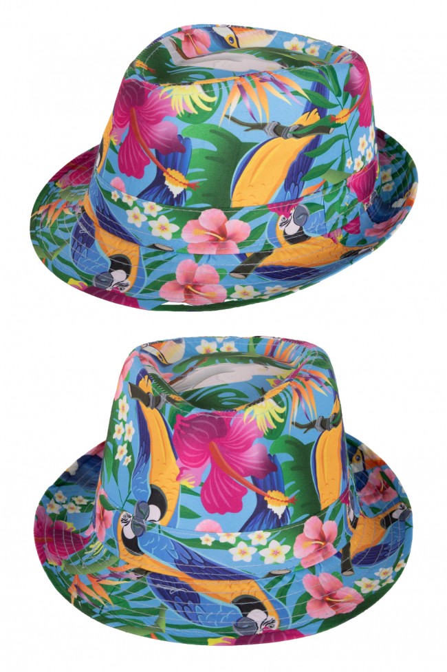 Tropical Papegaai Hoedje