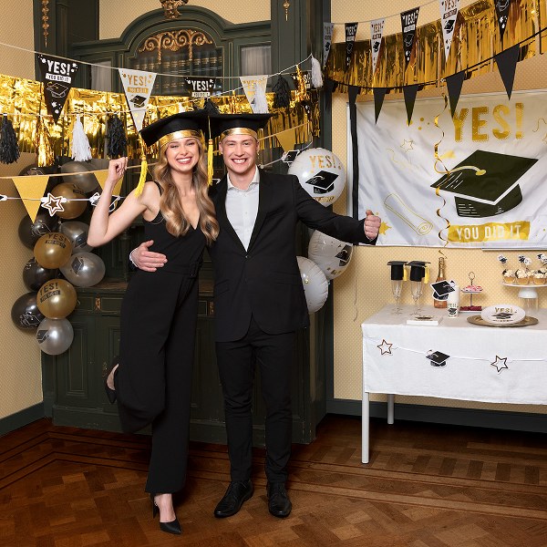 vlaggenlijn geslaagd