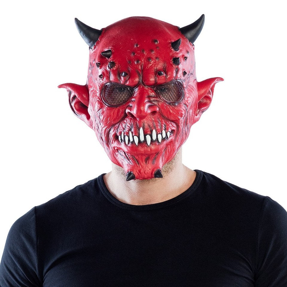Duivel masker Rood