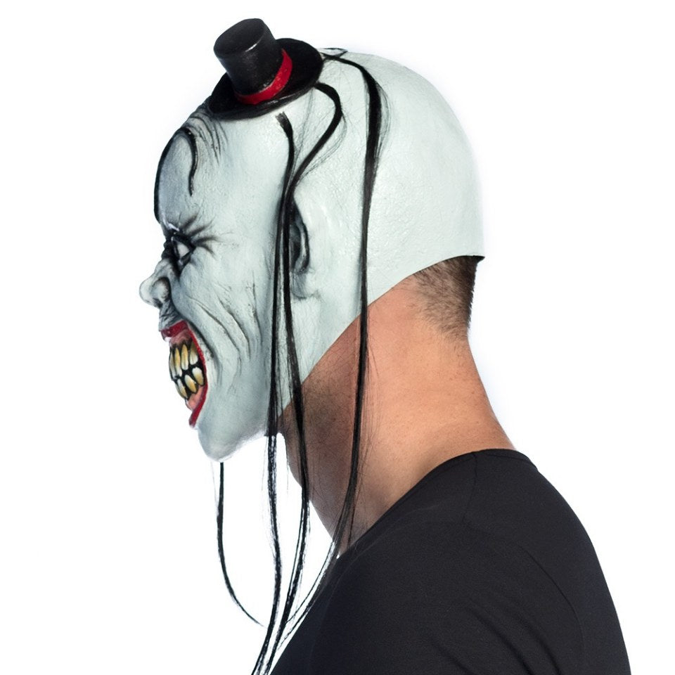 Latex hoofdmasker Bad clown