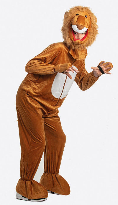 Leeuwen mascotte kostuum