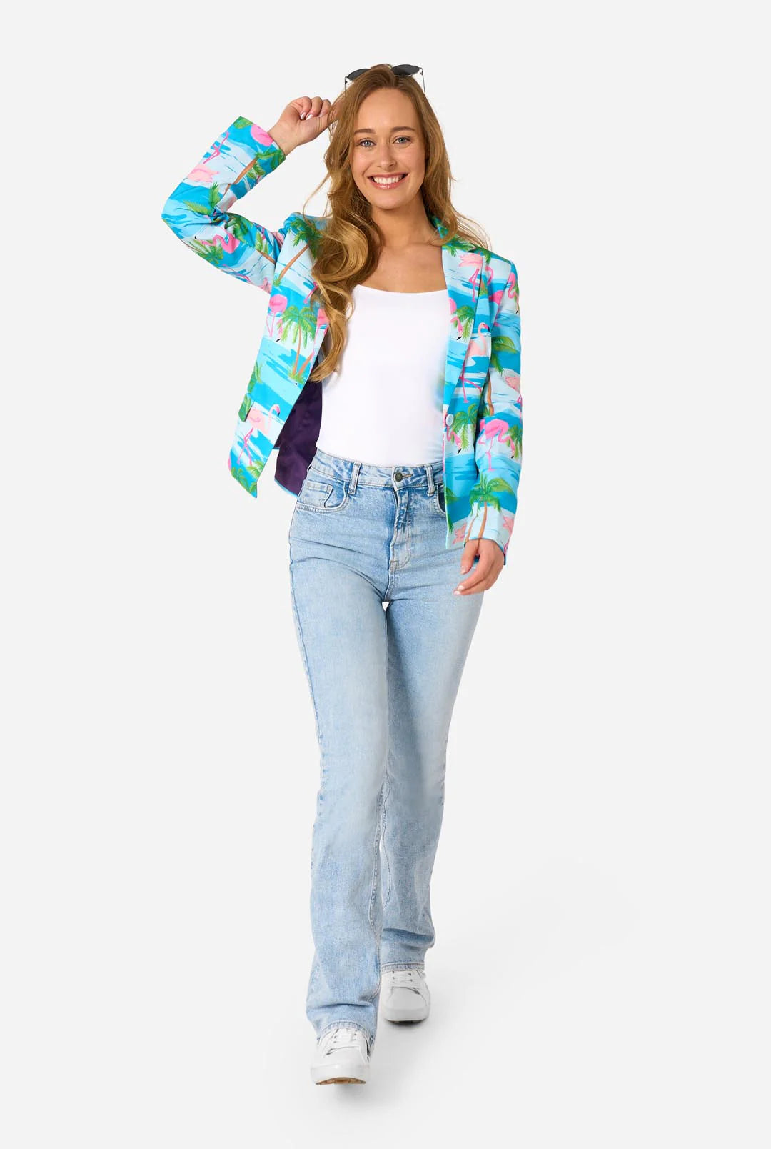 Flaminggirl Dames Blazer los gedragen