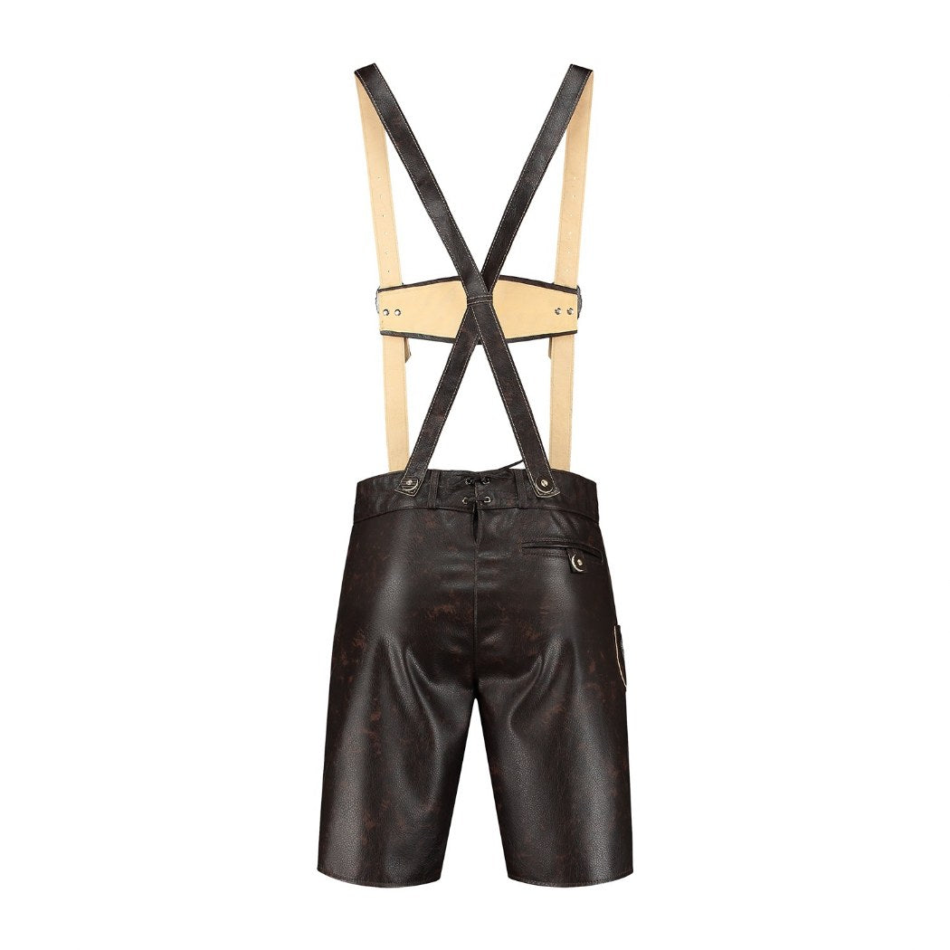 trachten lederhoste faux leer