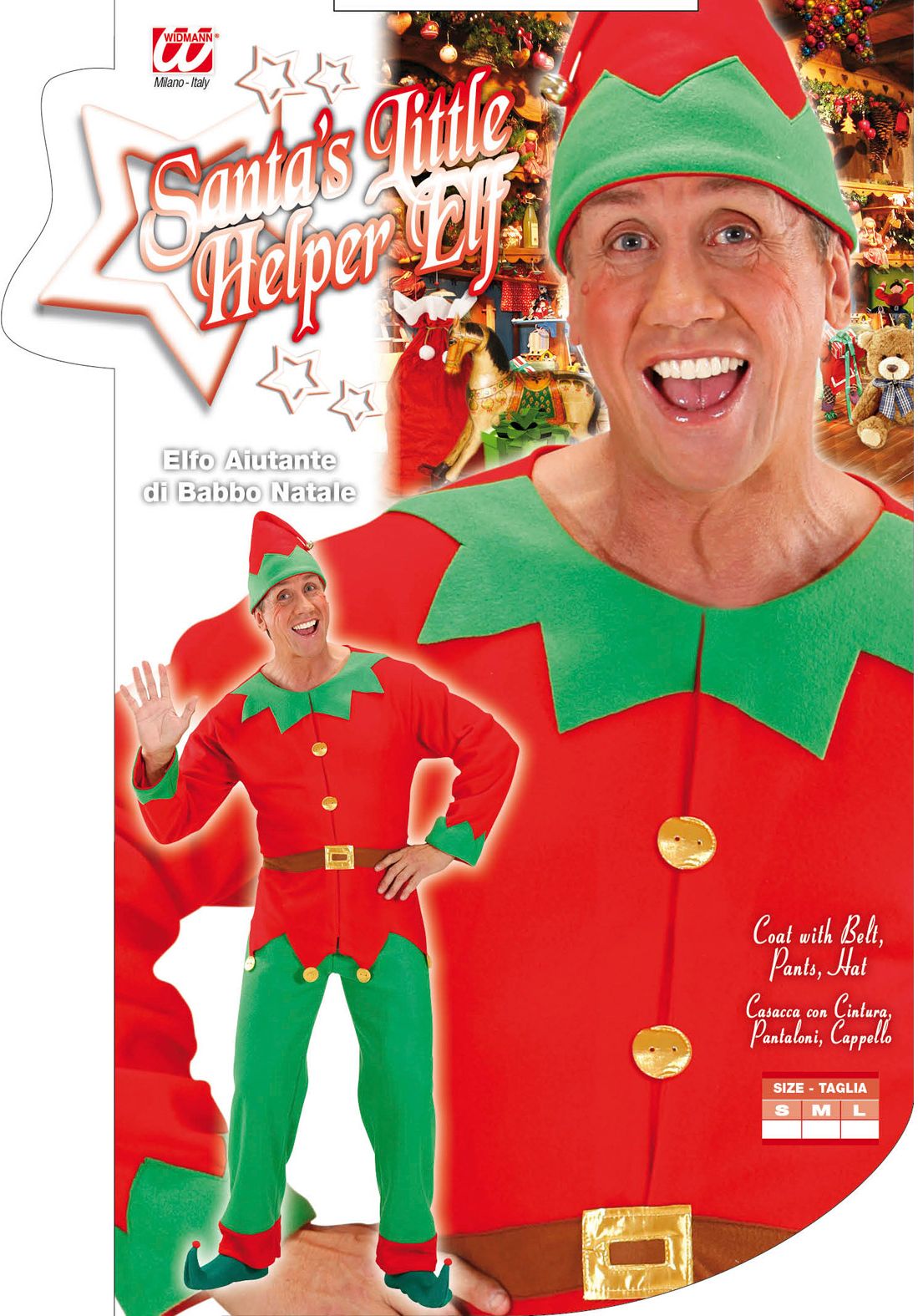 Elf heren pak kerst