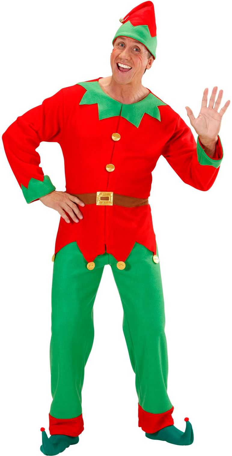 Kerst Elf pak heren