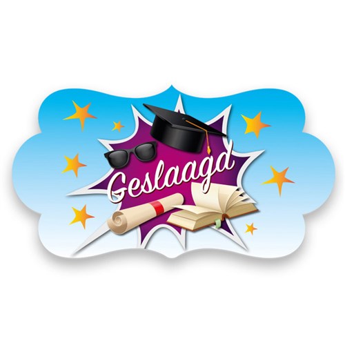Geslaagd bord