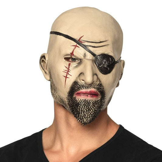 Latex Piraat masker