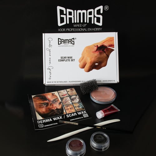 Grimas Scar Wax Set Compleet