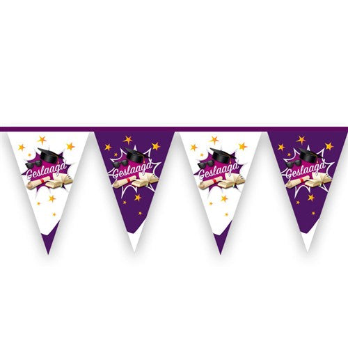 Vlaggenlijn Geslaagd 10 Meter