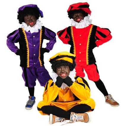 pietenpakje voor kinderen rood geel blauw