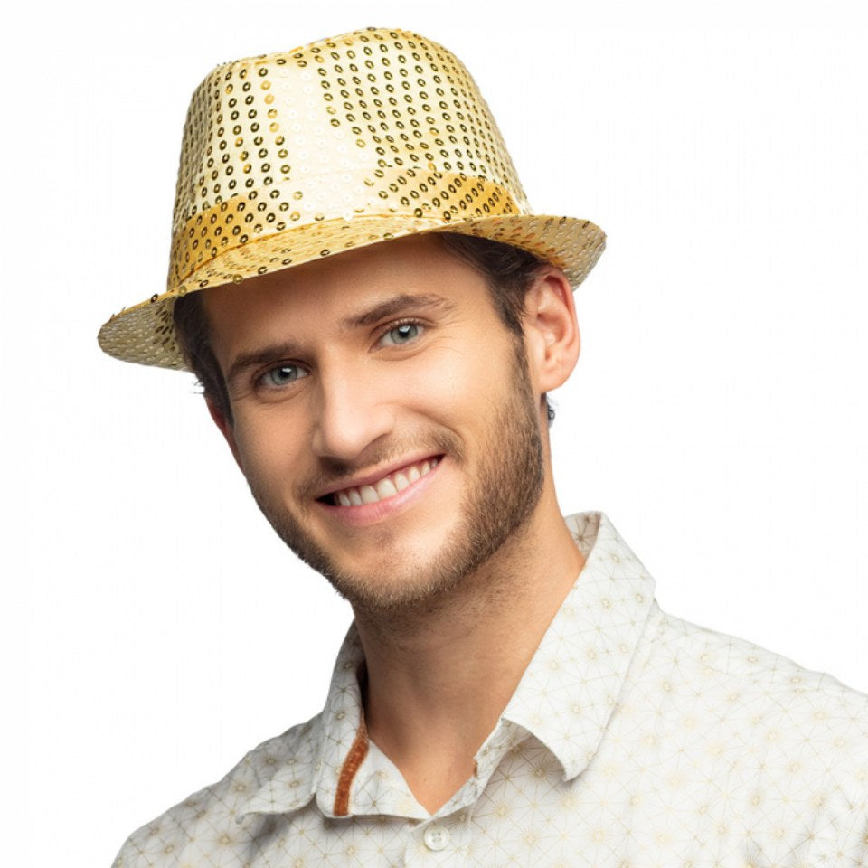 popstar hoed goud