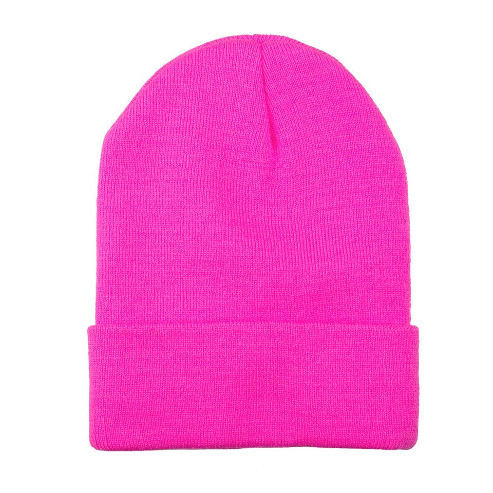 roze neon muts