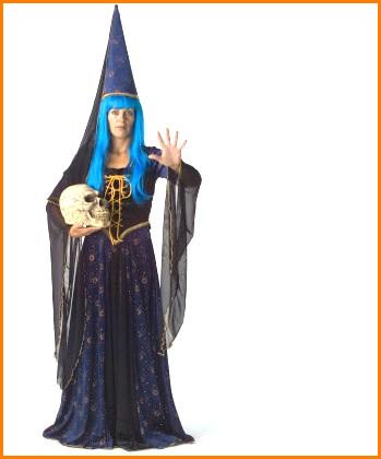 heksenjurk met hoed