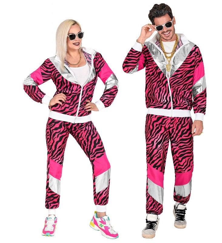 tijger trainingspak pink