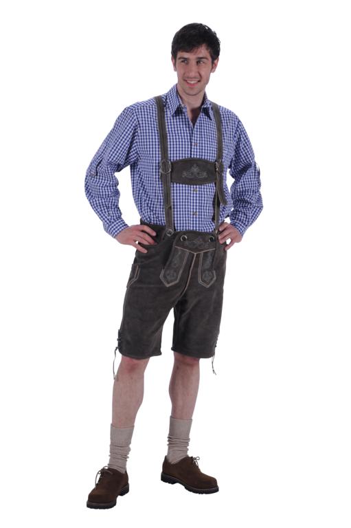 Lederhose groen / beige