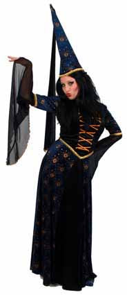 Gothic Fee jurk met hoed