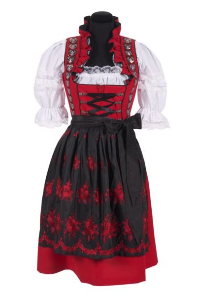 Dirndl jurk lang amalia