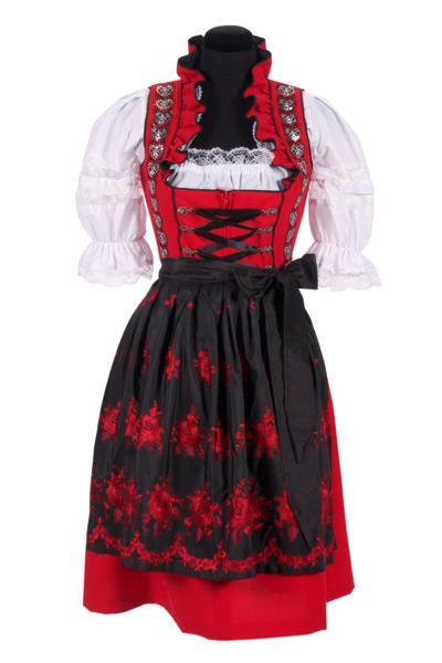 Dirndl jurk lang amalia