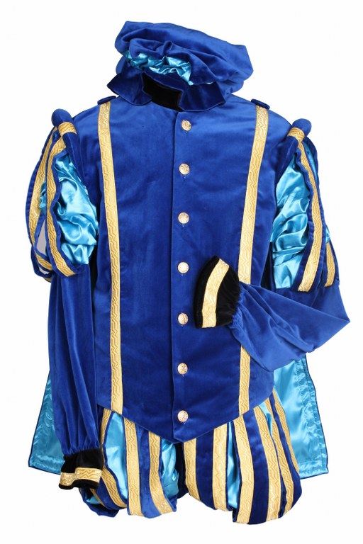Pietenpak Malag met cape Blauw Turquoise