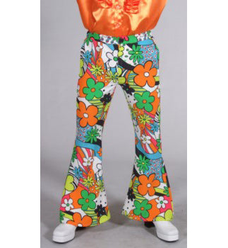 Broek Flower Power Heren