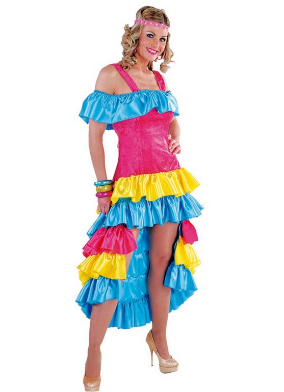 Brazilie Samba Jurk roze