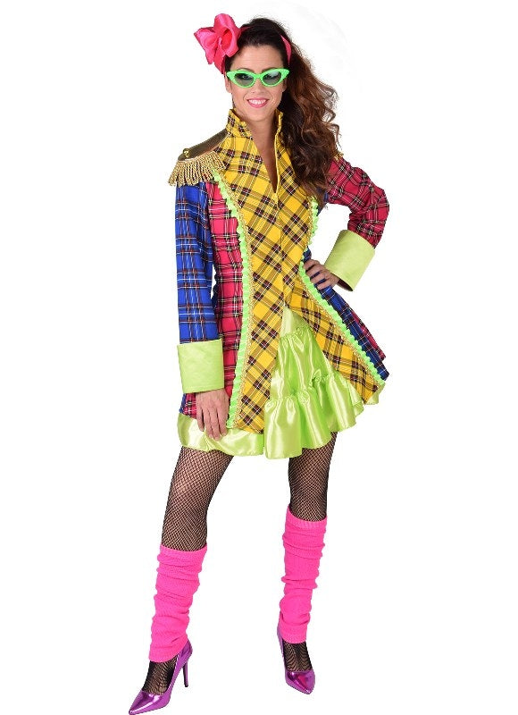 Carnavalsjas dames ruit