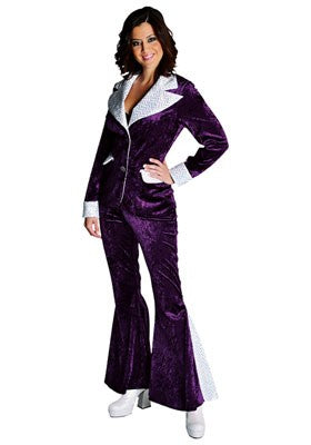 discopak paars-zilver