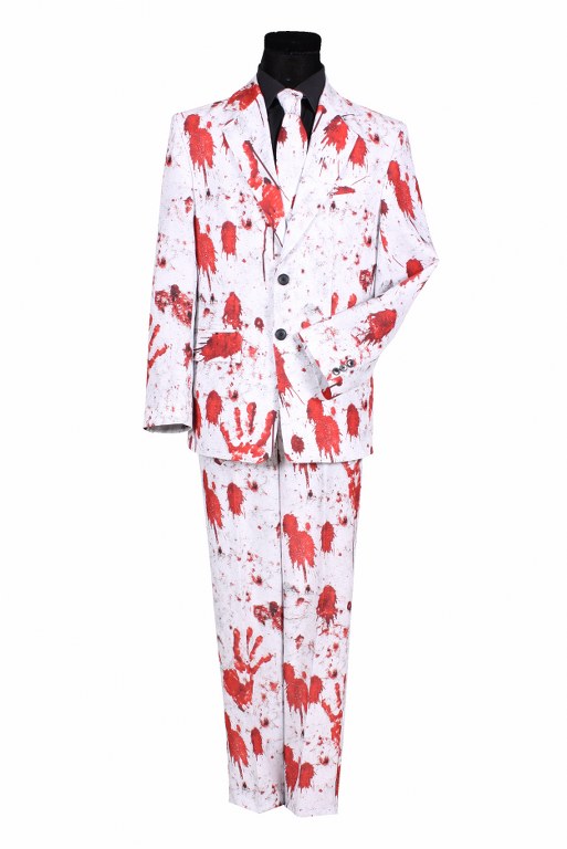 Crazy Halloween Costume Blood