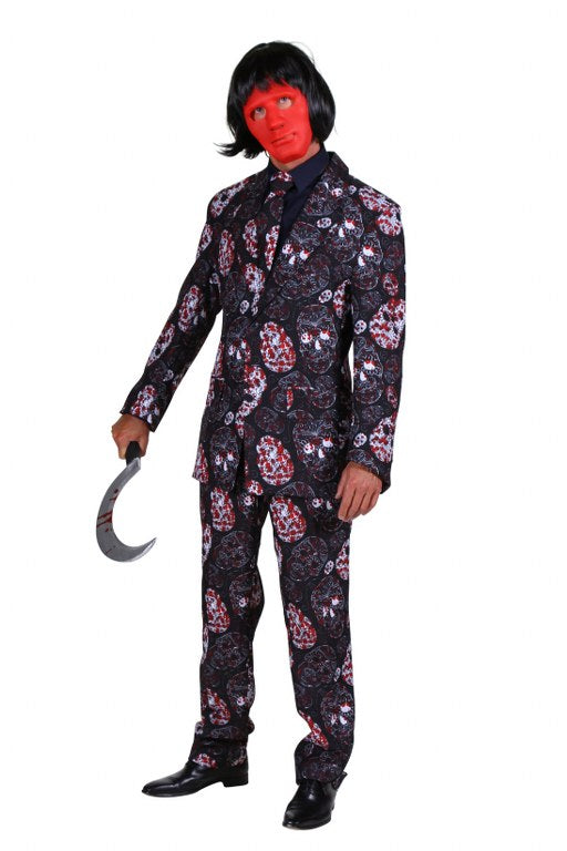 Crazy Halloween Costume Skull