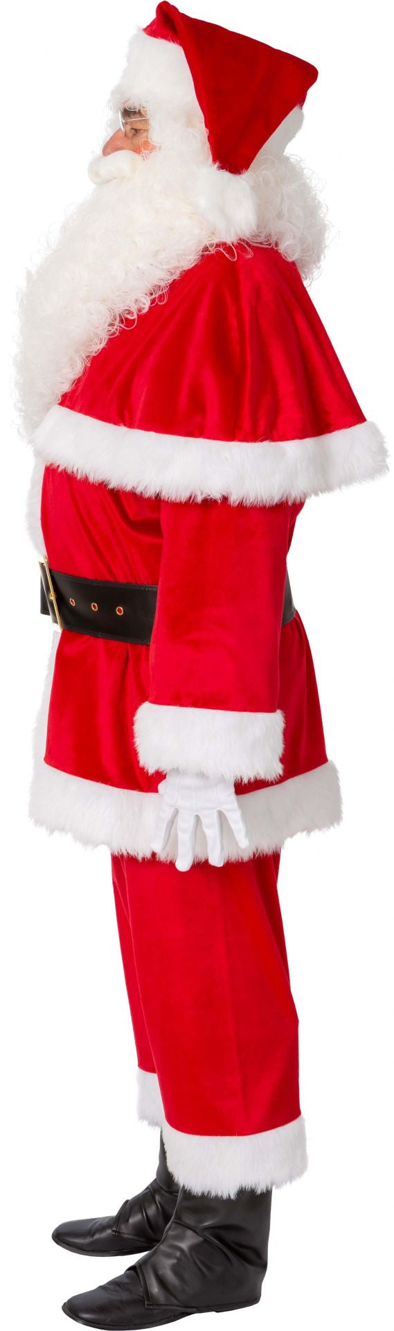 Kerstman pak met cape