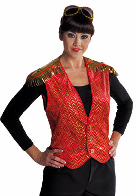 Toppers vest rood dames