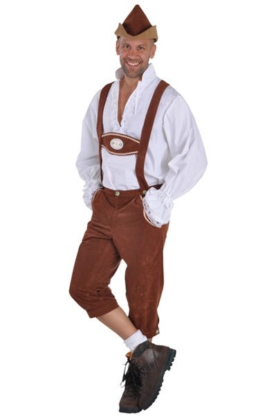 Tireoler broek bruin