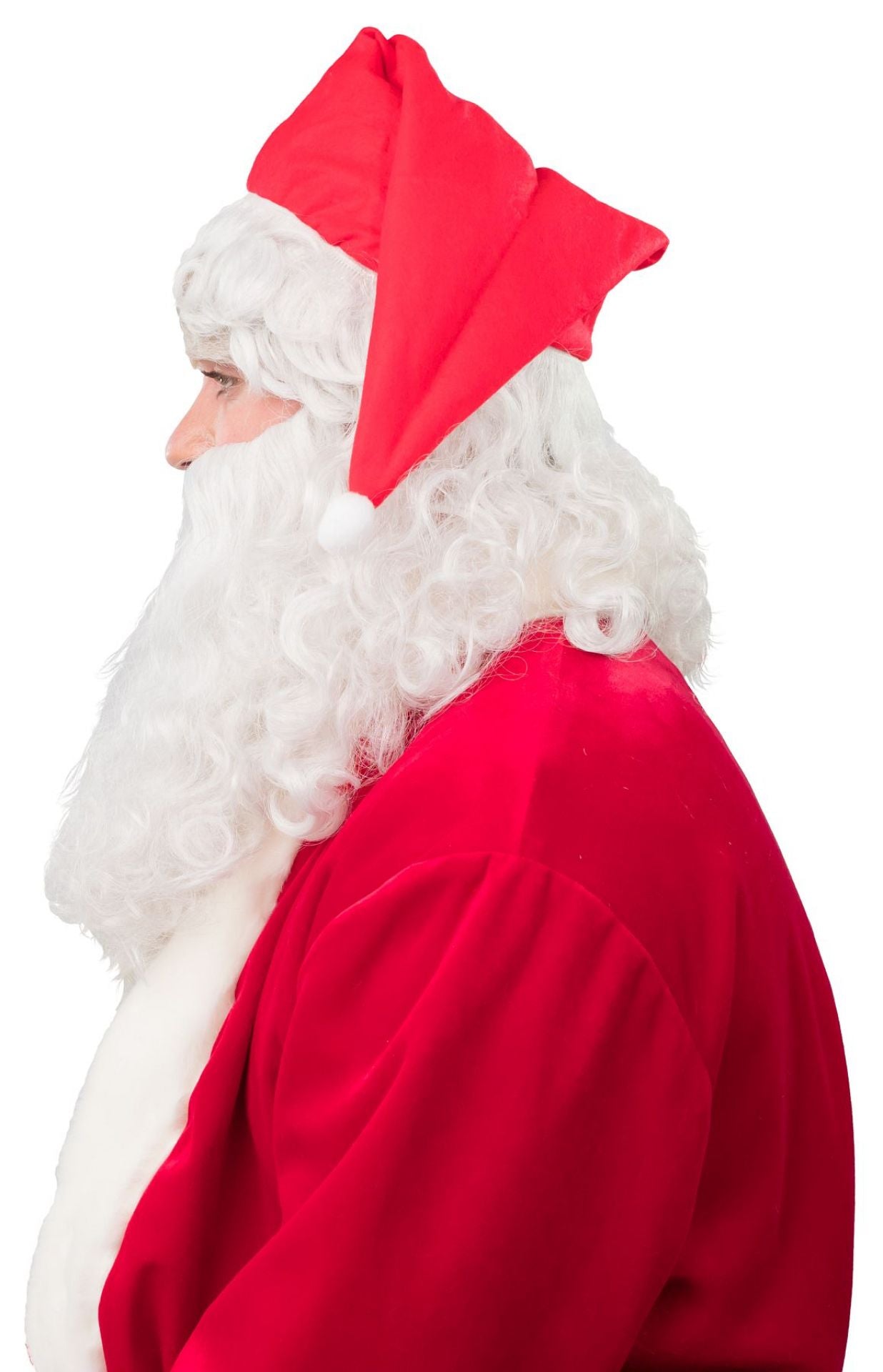 Kerst baar pruik en muts