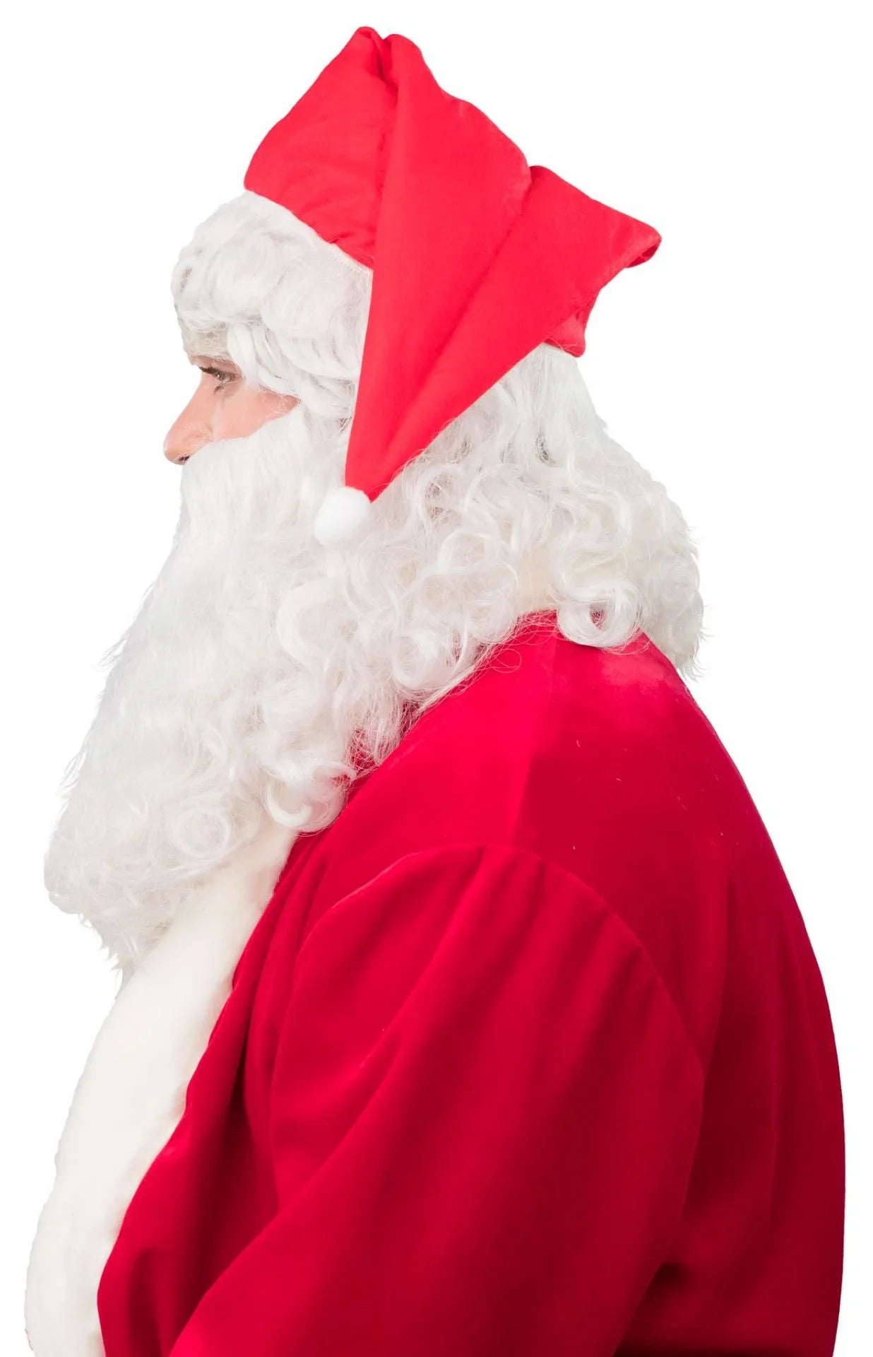 Kerst baar pruik en muts