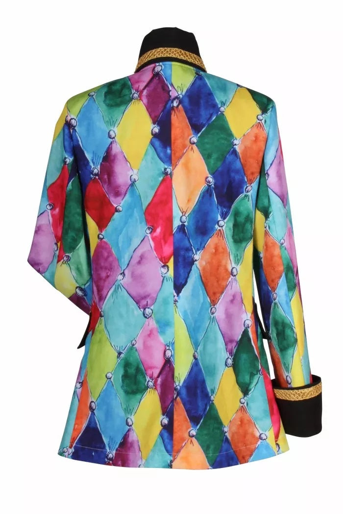 coulored carnavalsjas dames