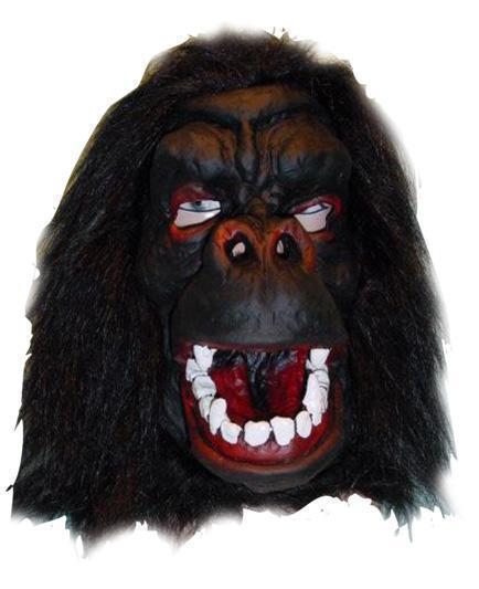 Apenmasker zwart / gorilla
