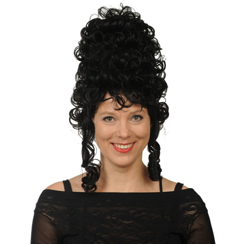 pruik markiezin zwart