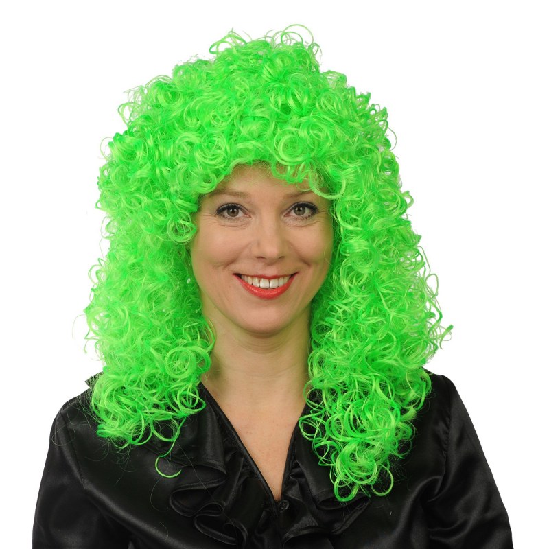 Roxy Wetlook Pruik Luxe Groen