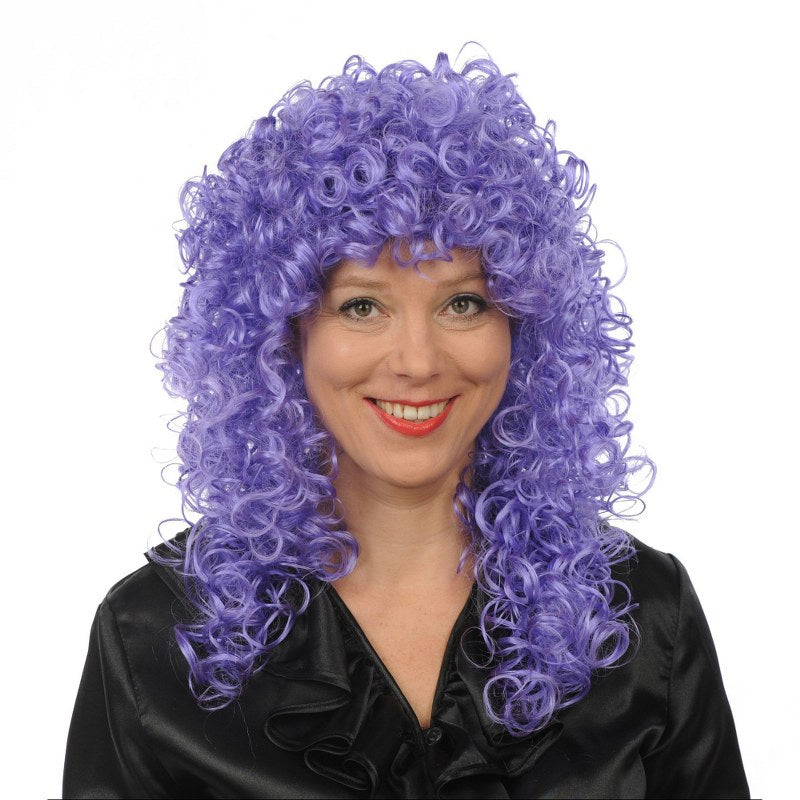 Roxy Wetlook Pruik Luxe Paars