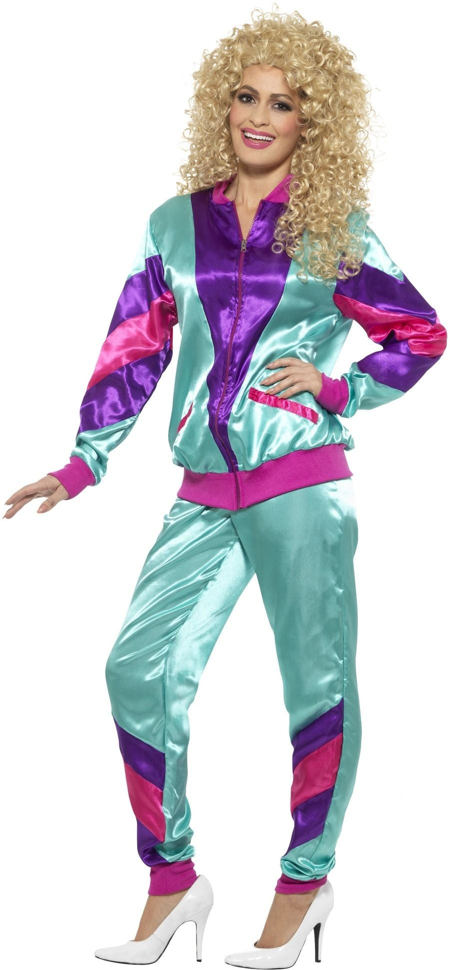 jaren 80 trainingspak vrouw