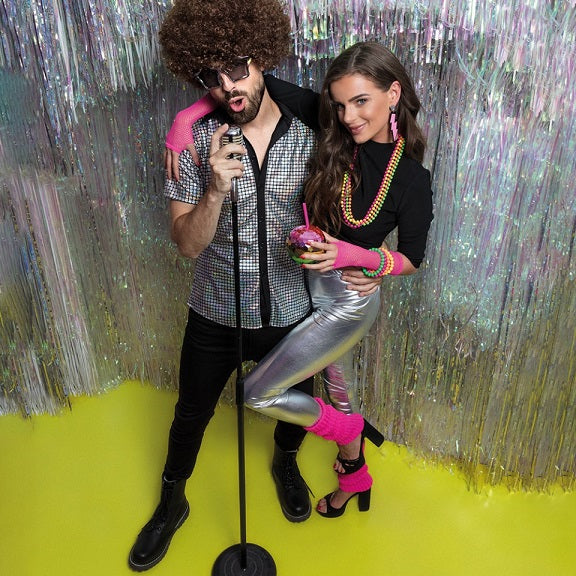 disco accessoires fluor kleuren