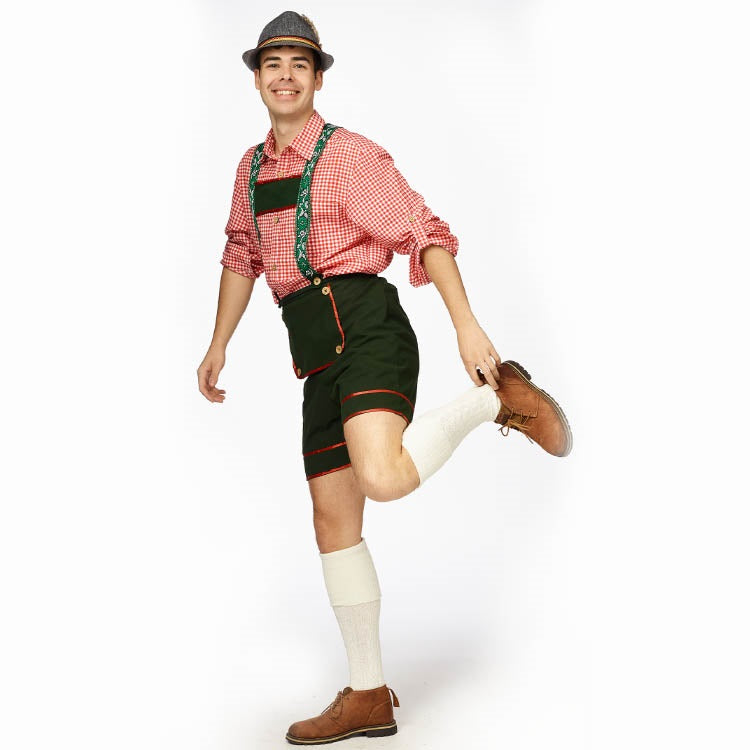 groene tiroler broek