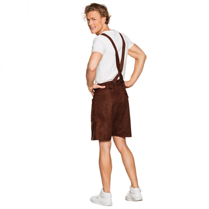 oktoberfest broek kort bruin