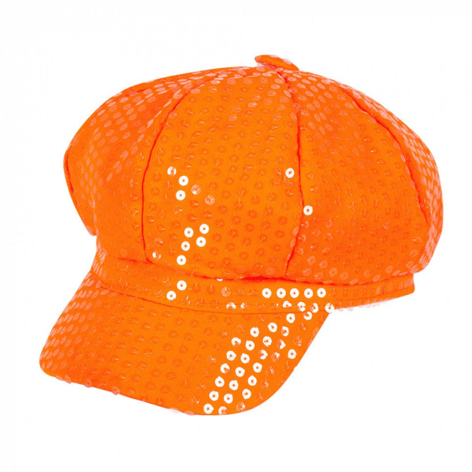 pailletten pet oranje