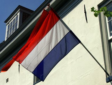 gevelvlag rood wit blauw